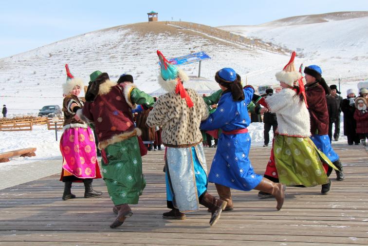 Праздник Белого месяца - Сагаалган в Степном кочевнике