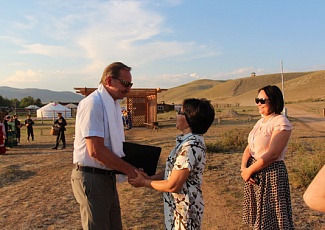 Степной кочевник в Ацагате встретил гостей из Китая, Монголии и Росии в рамках визита руководителей туризма